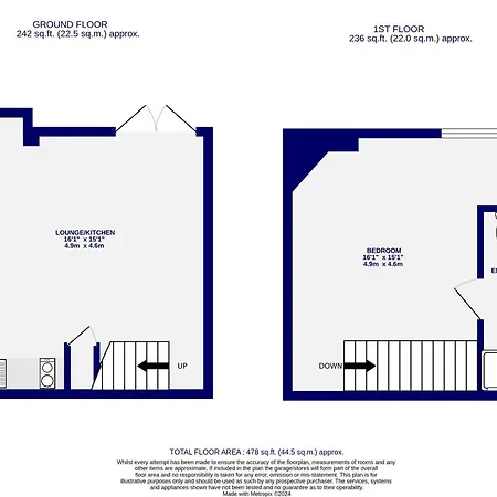 34 Coney Street 公寓 *