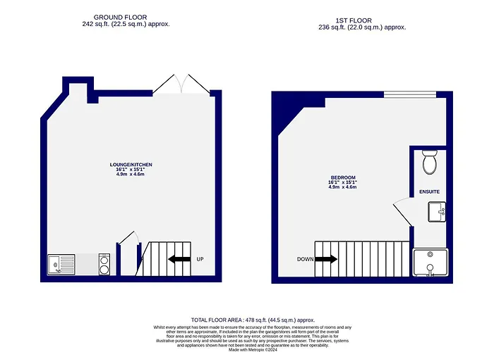 34 Coney Street Apartamento *